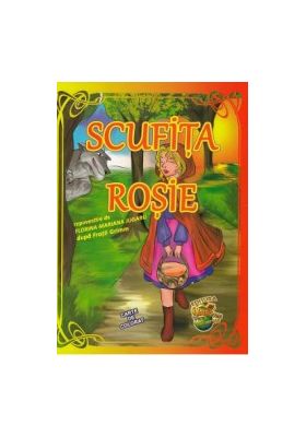 Scufita Rosie. Carte de colorat