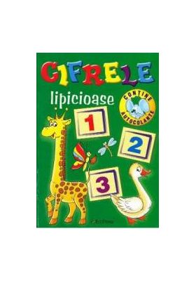 Cifrele lipicioase contine autocolante