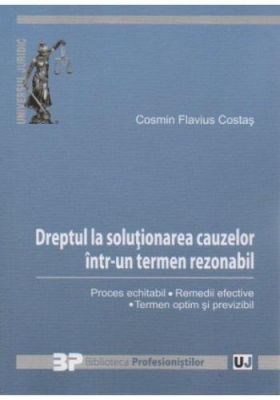 Dreptul la solutionarea cauzelor intr-un termen rezonabil | Cosmin Flavius Costas