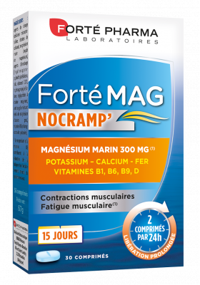 ForteMag NoCramp, fara crampe musculare, 30 comprimate, Forte Pharma