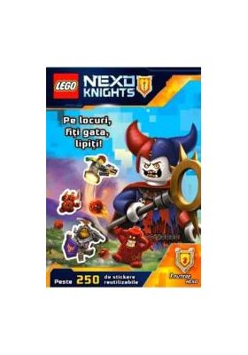 Lego Nexo Knights - Pe locuri fiti gata lipiti