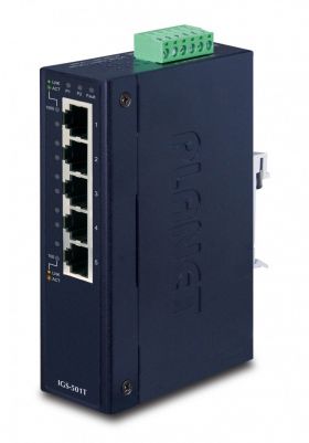 PLANET IGS-501T switch-uri Fara management Gigabit Ethernet (10/100/1000) Albastru (IGS-501T)