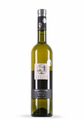 Vin alb - Curtea Regala Muscat Ottonel, demidulce, 2018 | Vinuri de Macin