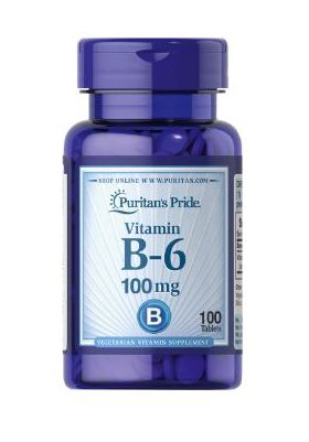 Puritan s Pride Vitamin B-6 100 mg 100 tab