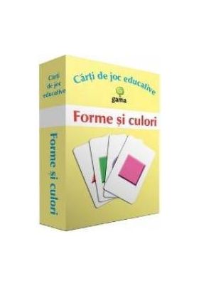 Forme si culori - Carti de joc educative