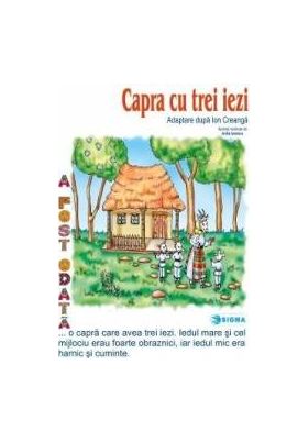 Capra cu trei iezi - Carte uriasa - Adaptare dupa Ion Creanga