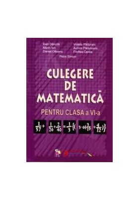 Culegere de matematica pentru clasa a 6-a- Ioan Dancila Violeta Paduraru Marin Ion Aurora Padureanu