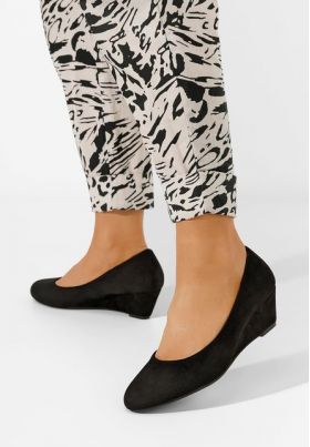Pantofi cu platforma Rhona negri