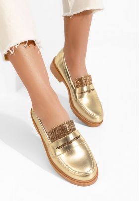 Loafers dama Venmara aurii