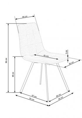 Scaun living HM K402 bej