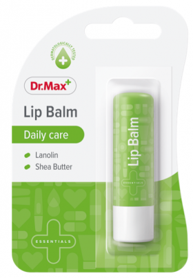 Dr. Max Balsam de buze cu lanolina​, 4.5g