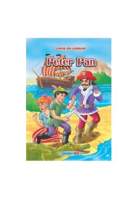 Peter Pan - Carte de colorat