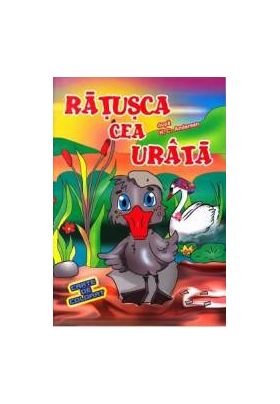 Ratusca cea urata - Carte de colorat