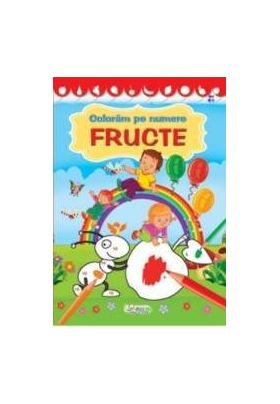 Coloram pe numere Fructe