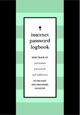 Internet Password Logbook | Editors of Rock Point