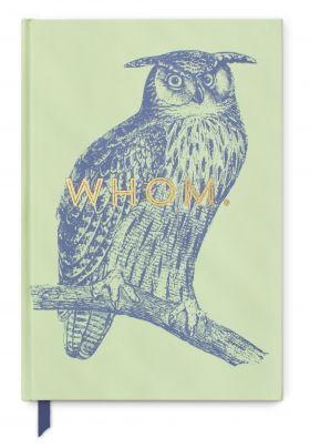 Carnet - Owl - Whom | DesignWorks Ink