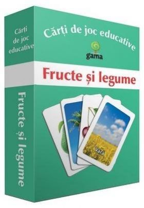 Fructe si legume - Carti de joc educative | 