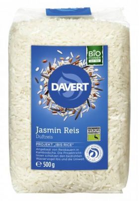 Orez Jasmin alb 500g Wildlife Friendly eco-bio, DAVERT