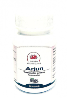 Arjun 500mg, 60cps - Herba Ayurvedica