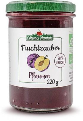 Gem de prune, eco-bio, 220 g, Fruchtzauber