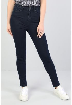 Blugi super slim fit cu talie inalta Diana
