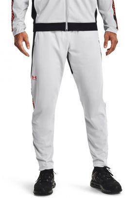 Pantaloni cu imprimeu logo pentru fitness Tricot