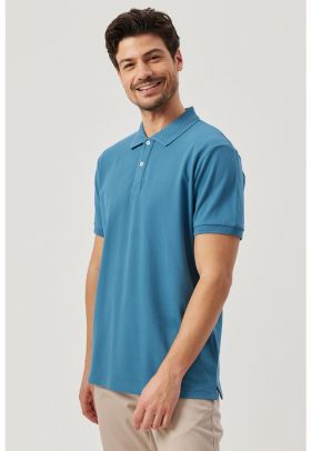 Tricou polo slim fit