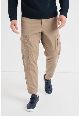 Pantaloni cargo din amestec de bumbac Sisla