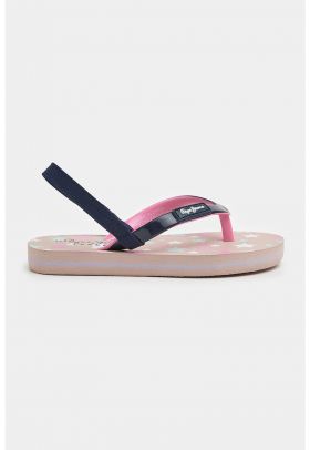 Sandale slingback cu bareta separatoare