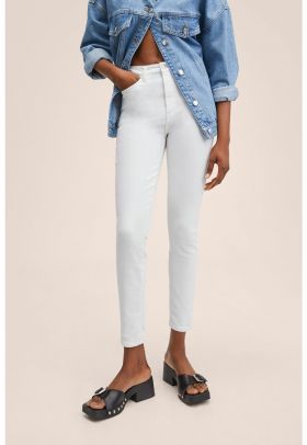 Blugi skinny cu talie inalta Anne