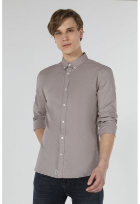Camasa slim fit din bumbac