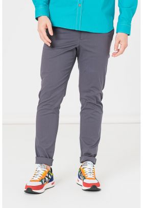 Pantaloni chino din amestec de bumbac