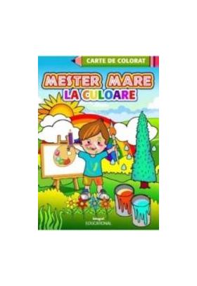 Mester mare la culoare - Carte de colorat