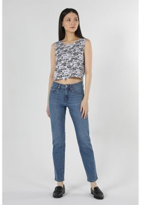 Blugi slim fit Carla