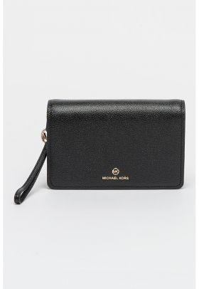 Geanta crossbody de piele granulata Jet Set