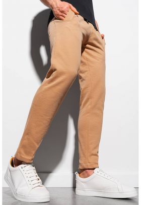 Pantaloni sport de bumbac cu snur de ajustare in talie