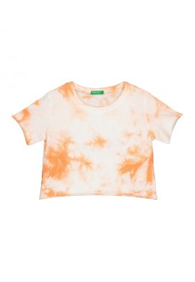 Tricou cu model tie-dye