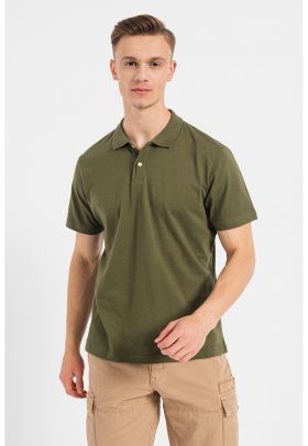 Tricou polo din bumbac organic