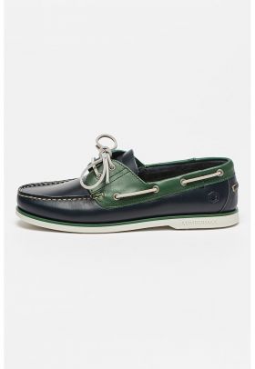 Pantofi boat de piele Navigator