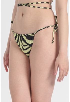 Slip cu animal print