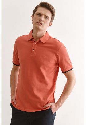 Tricou polo din material pique Jay