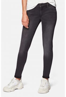 Blugi super skinny cu aspect decolorat Lexi