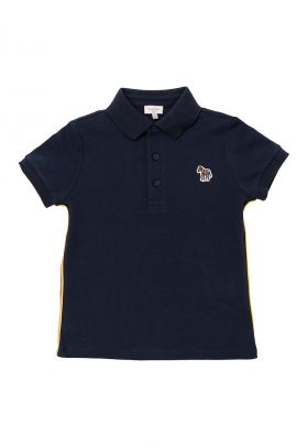 Tricou polo cu benzi cu model in dungi