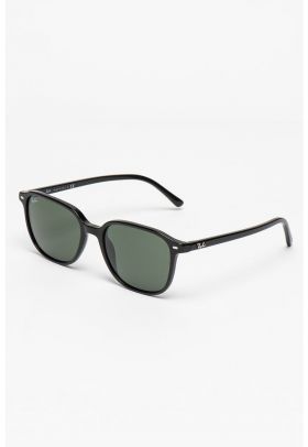 Ochelari de soare unisex dreptunghiulari cu lentile uni