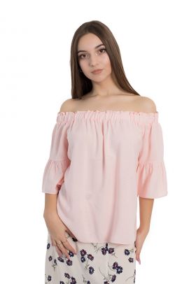 Bluza cu decolteu pe umeri Inna