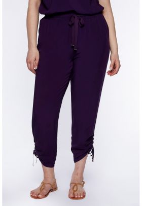 Pantaloni conici crop