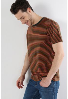 Tricou cu model in dungi