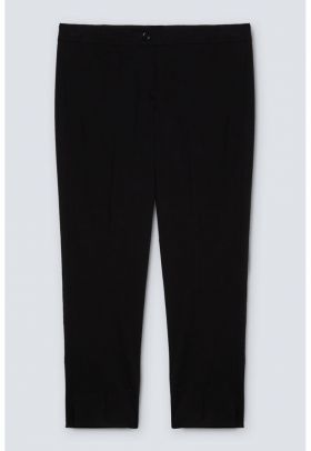 Pantaloni capri cu talie medie