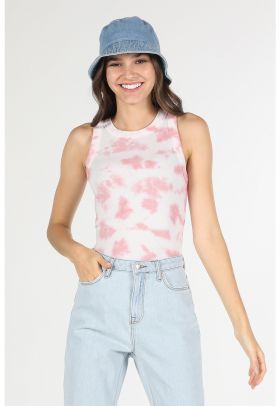 Top cu model tie-dye