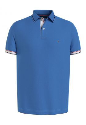 Tricou polo regular fit de bumbac organic